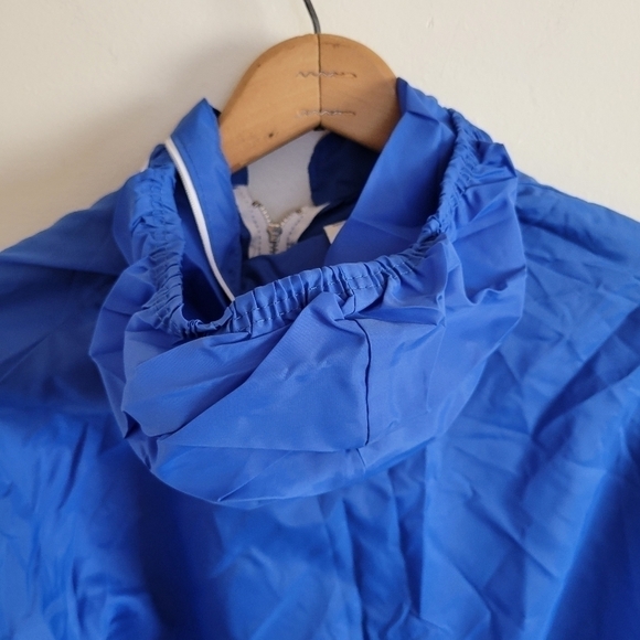 Vintage Crater Lake Windbreak Full Zip Jacket Lightweight Blue M Medium - Picture 5 of 11